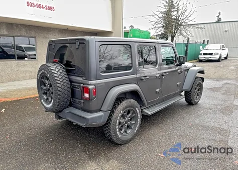 2021 Jeep Wrangler Unlimited Sport from USA, damaged, VIN 1C4HJXDMXMW562531